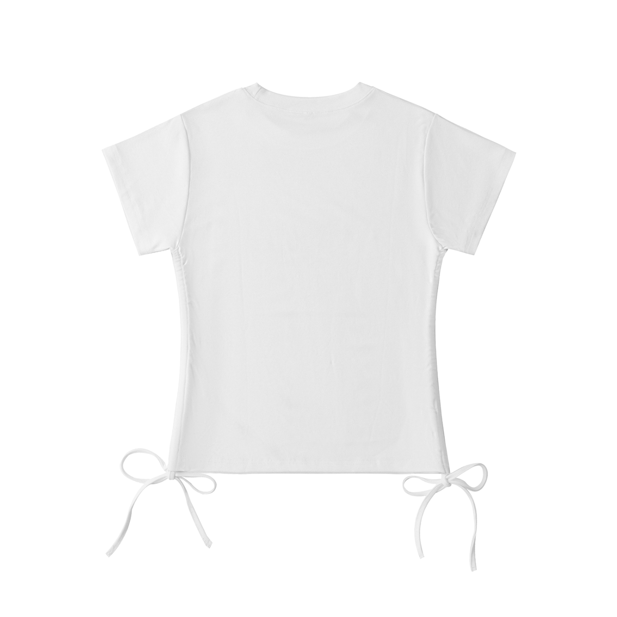 The Sigil, In Drip — Drawstring Tee, White