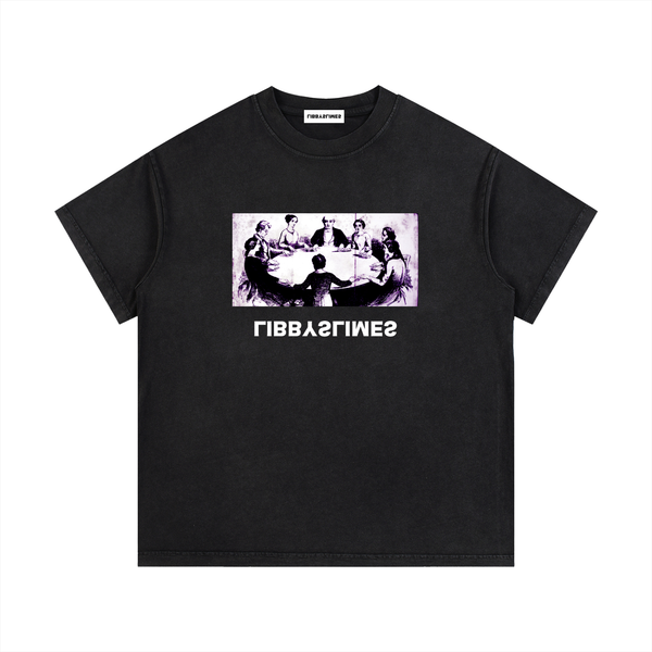 The Séance — Vintage Cotton Tee, Black