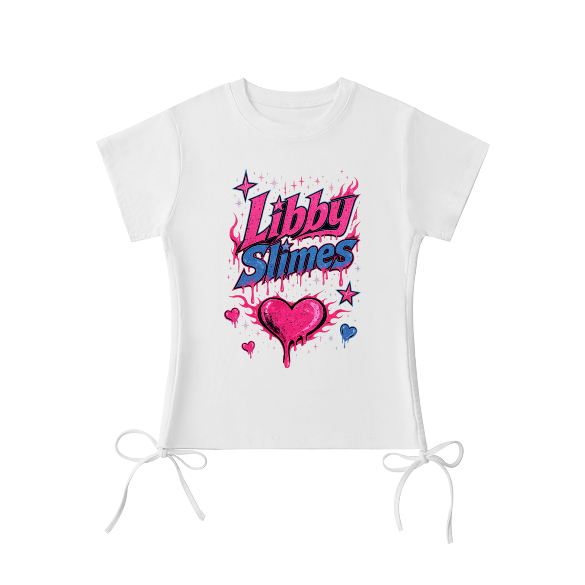 The Sigil, In Drip — Drawstring Tee, White