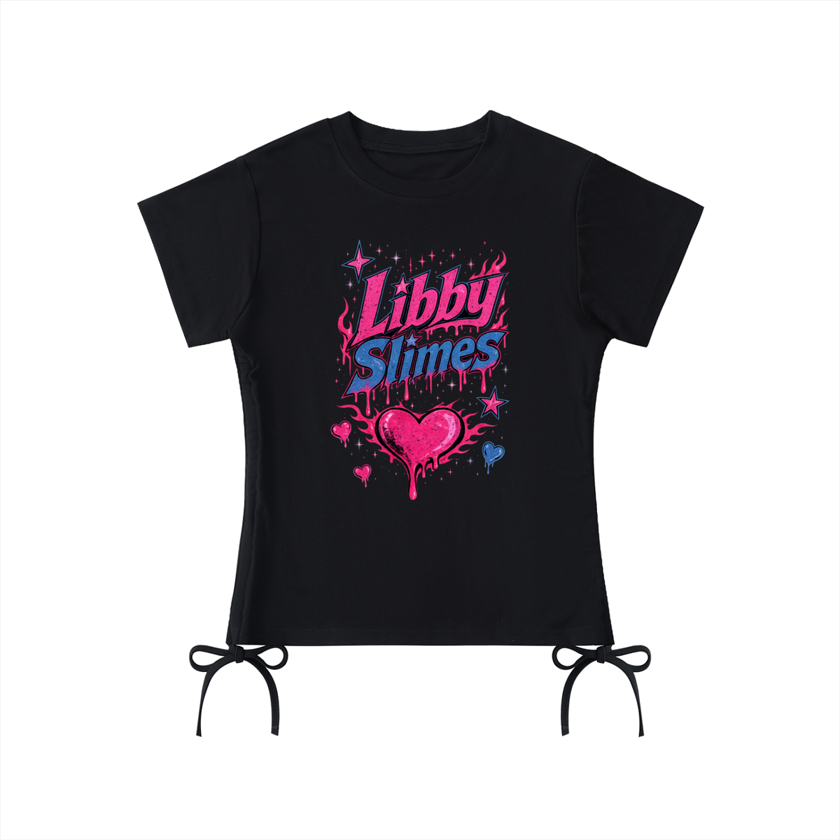 The Sigil, In Drip — Drawstring Tee, Black